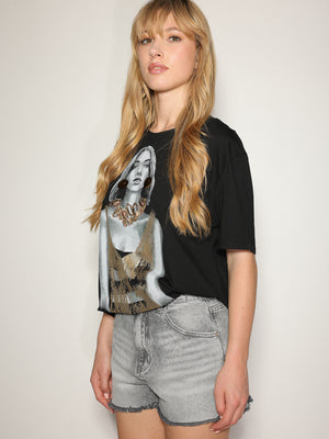 T-shirt con stampa
