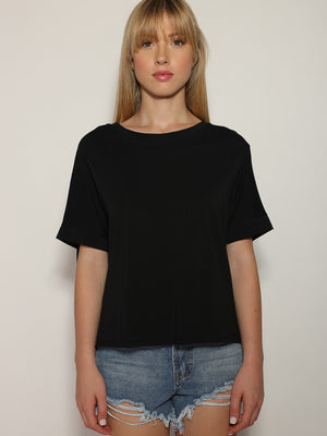 T-shirt con frange