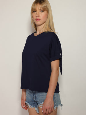 T-shirt con frange