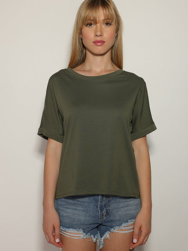 T-shirt con frange