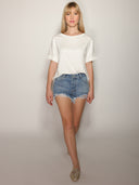 T-shirt con frange