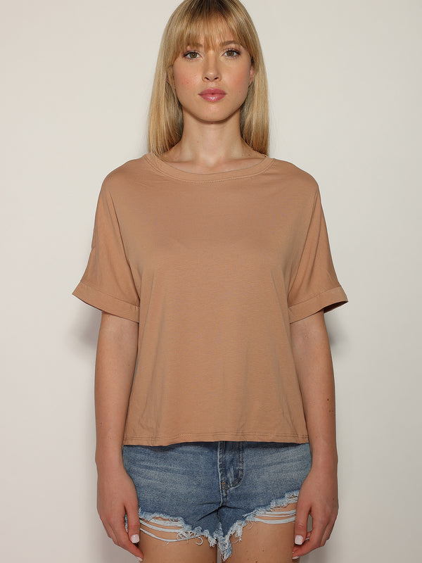 T-shirt con frange