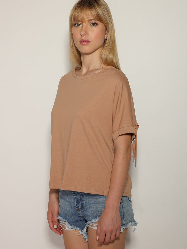 T-shirt con frange