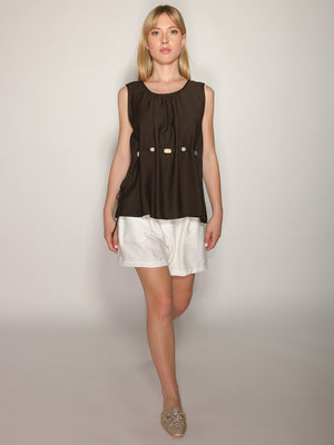 Top con cintura