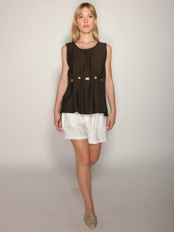 Top con cintura
