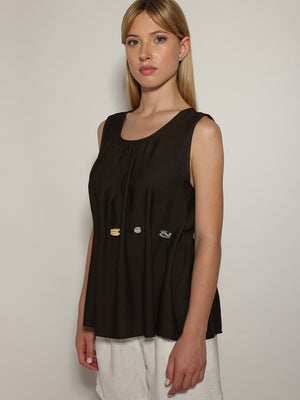 Top con cintura
