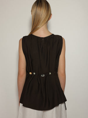 Top con cintura
