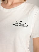 T-shirt con ricamo