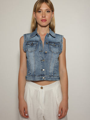 Gilet jeans