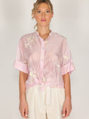 Camicia voile fiorellini