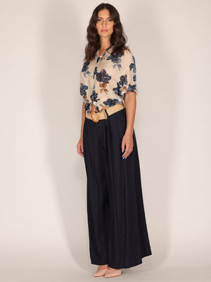 Camicia voile nodo vita