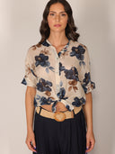 Camicia voile nodo vita