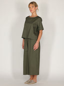 Pantalone palazzo in cotone