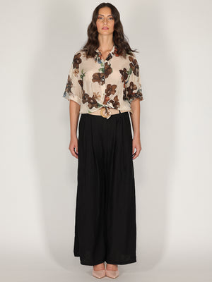 Camicia voile nodo vita