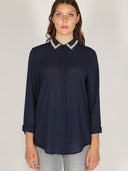 Camicia con perle