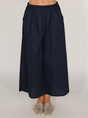 Pantalone palazzo in cotone