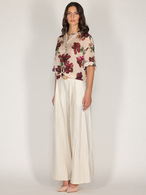 Camicia voile nodo vita