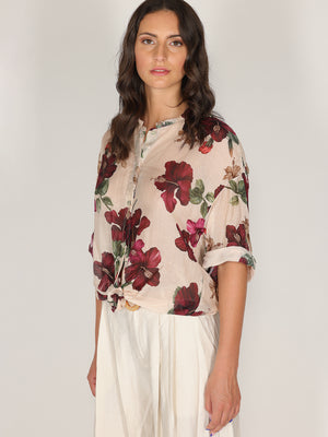 Camicia voile nodo vita
