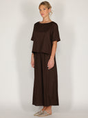 Pantalone palazzo in cotone