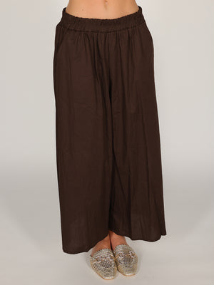 Pantalone palazzo in cotone