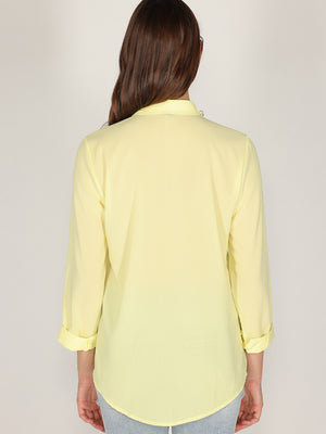 Camicia con perle