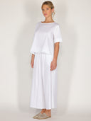 Pantalone palazzo in cotone