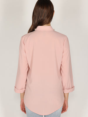 Camicia con perle