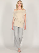Maglia con bottone laterale
