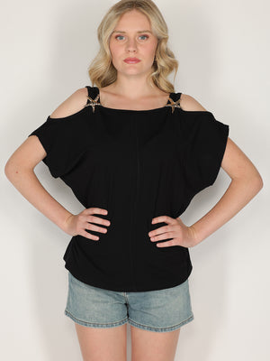 Maglia con gioiello
