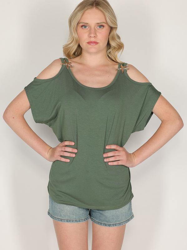 Maglia con gioiello