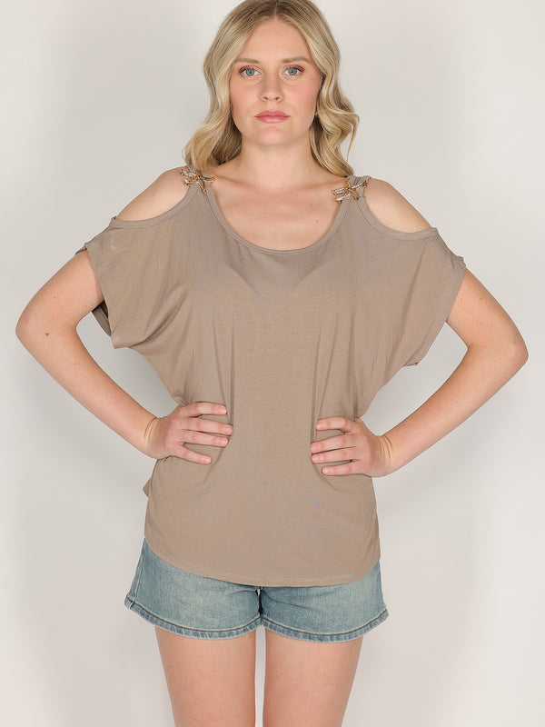 Maglia con gioiello