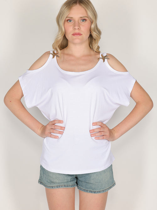 Maglia con gioiello