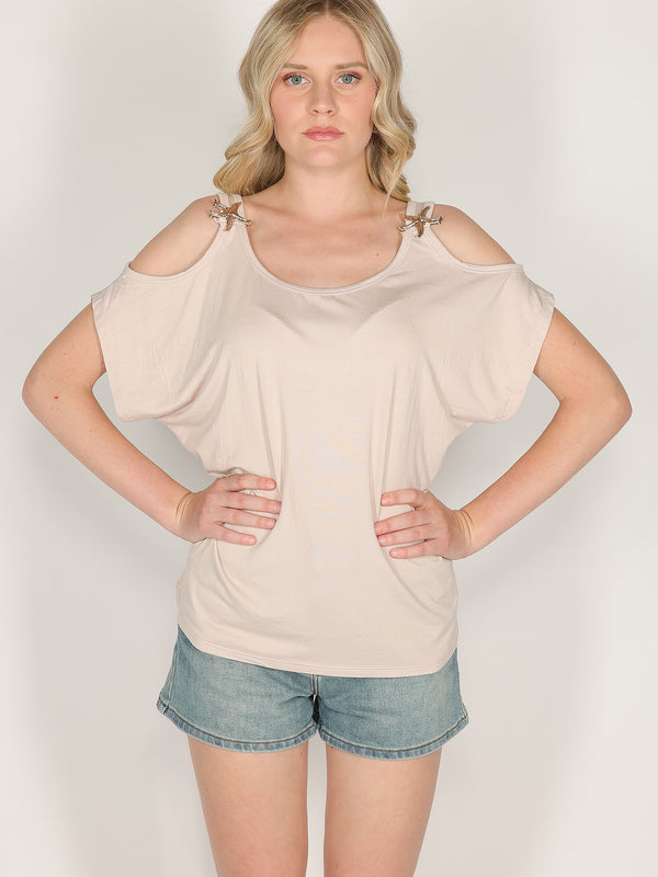 Maglia con gioiello