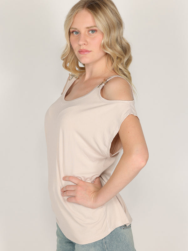 Maglia con gioiello