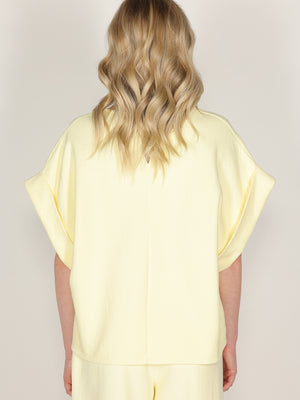 T-shirt in felpa