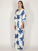 Pantalone in fantasia floreale