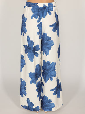 Pantalone in fantasia floreale