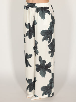 Pantalone in fantasia floreale