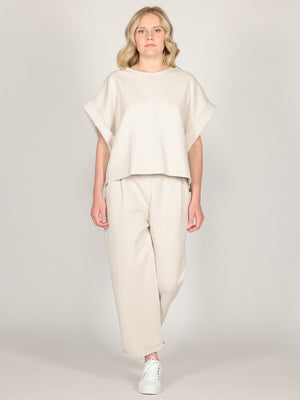 T-shirt in felpa