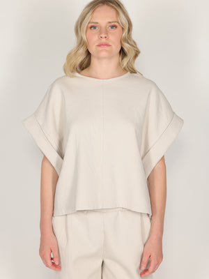 T-shirt in felpa