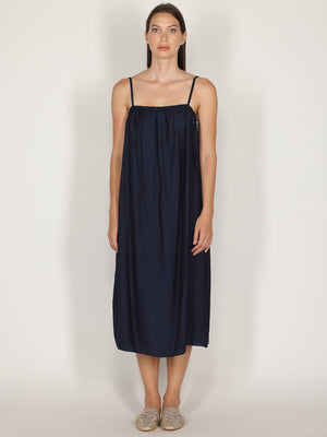 Abito midi con spalline