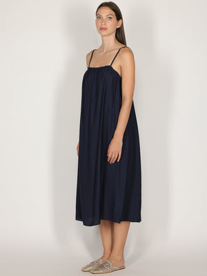 Abito midi con spalline