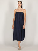 Abito midi con spalline