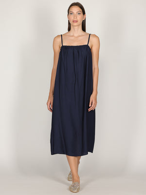 Abito midi con spalline