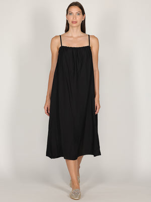 Abito midi con spalline