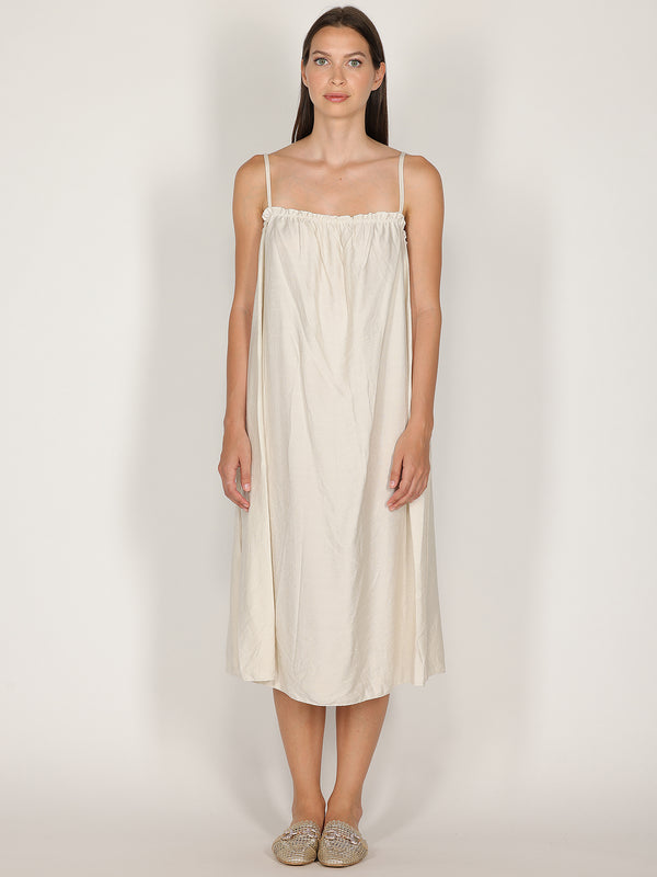 Abito midi con spalline