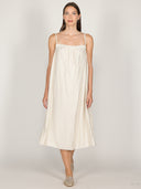 Abito midi con spalline