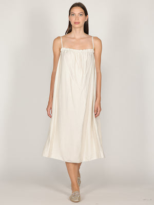 Abito midi con spalline