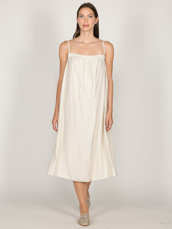 Abito midi con spalline