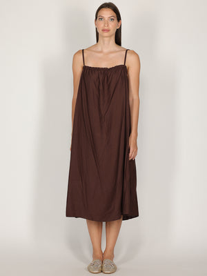 Abito midi con spalline